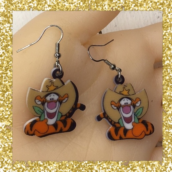 Jewelry - TIGGER Acrylic Earrings